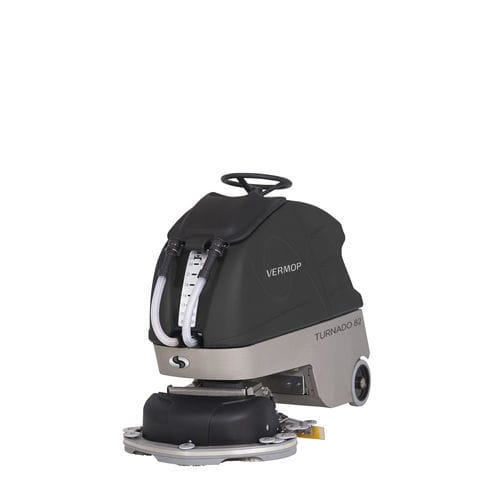 Lavadora automática de piso para operador a pé - TURNADO 82 - Vermop Salmon GmbH - elétrica / a bateria / compacta