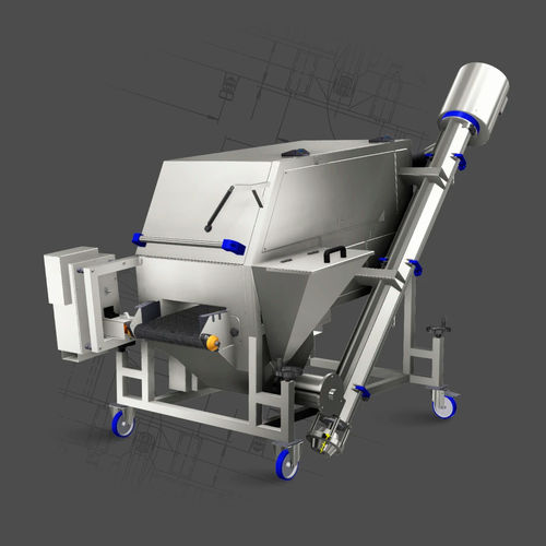 Empanadeira de tambor - DRUMMY - MTS srl - de carne / para hortaliças / para pescado