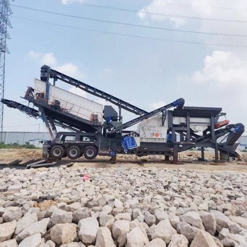 Britador móvel - 800&times;800 - Zhengzhou Yugong Construction Machinery Co., Ltd. - de rolos / a diesel / para produção de areia