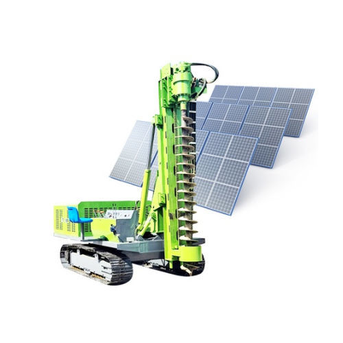 Equipamento para cravação de postes hidráulico - Zhengzhou Yugong Construction Machinery Co., Ltd. - pneumático / por vibração / para aplicações fotovoltaicas