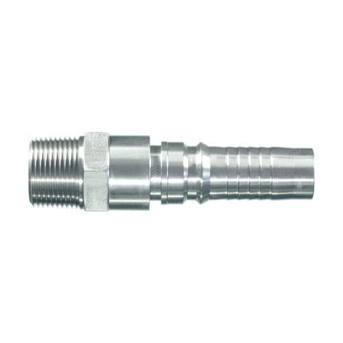 Niple em aço inoxidável - Rubrik 3.25  - PH Industrie-Hydraulik GmbH & Co. KG - com rosca / reto