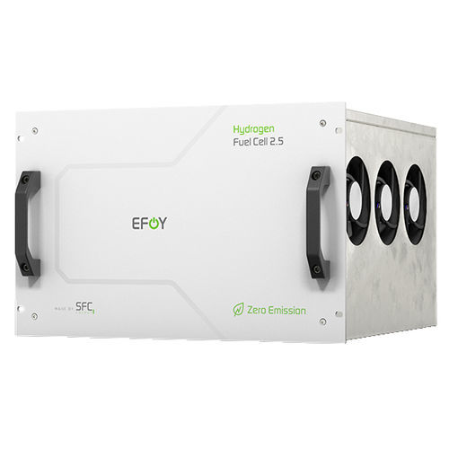 Célula de combustível de hidrogênio - SFC Energy AG - refrigerada a ar / para alimentação de emergência
