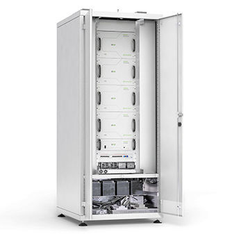 Armário de acondicionamento - N-Series - SFC Energy AG - suporte de bateria / de piso / modular