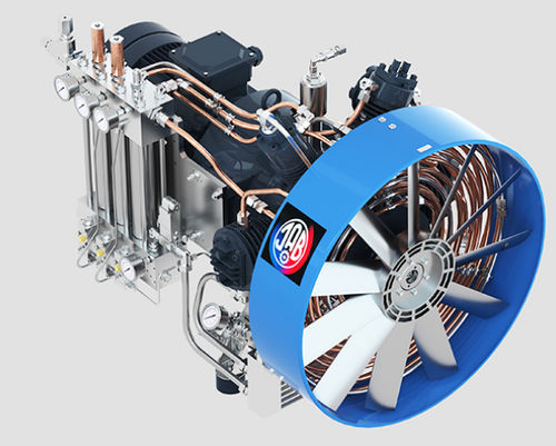 Compressor de pistão - SVD 700/350 - J.A. Becker & Söhne GmbH & Co. KG - de ar / com motor elétrico / portátil