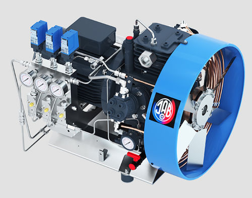 Compressor de pistão - SVB 225/250 He - J.A. Becker & Söhne GmbH & Co. KG - para hélio / com motor elétrico / estacionário