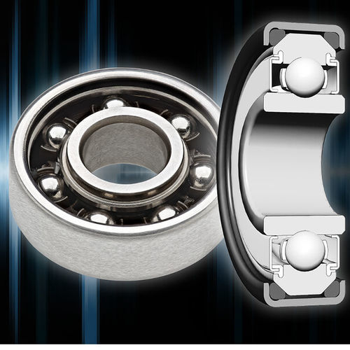 Rolamento de esferas - NVH  - Rollax Kugellagerfabrik GmbH & Co. KG - de uma única fileira / em aço / para motor