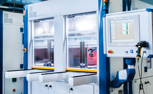 Sistema de marcação a laser - IMSTec GmbH - automático / para códigos datamatrix / para metais