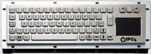 Teclado de mesa - IPC4-KBRD-TP-8635T-EN - IPC4 - ICC Digital Industrial Technologies Bv - com teclas mecânicas / 67 teclas / com touchpad