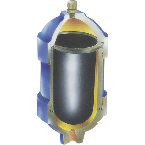 Acumulador de diafragma - AM - EPE Process Filters & Accumulators Pvt. Ltd. - de azoto / em aço-carbono / hidropneumático
