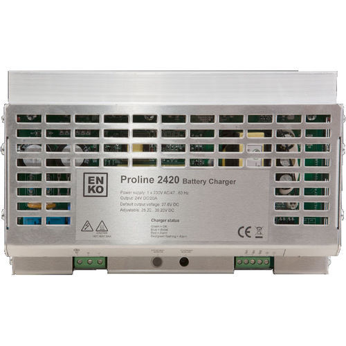 Carregador de bateria para trilho DIN - EBC 2420 - ENKO Elektronik Kontrol Sistemleri San. ve Tic. Ltd. Sti. - de chumbo-ácido / chaveado