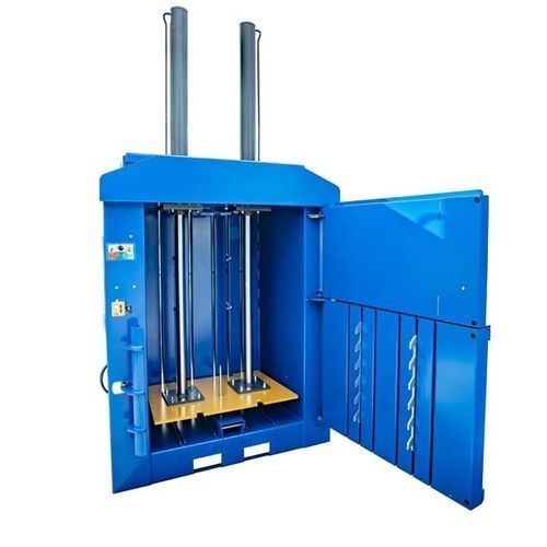 Prensa enfardadeira para resíduos - 450 HD - MACFAB BALERS - para garrafas / vertical / com abertura frontal