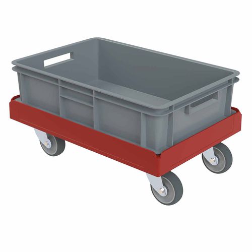 Carro tartaruga porta recipientes - F92702PE3000OL029 - ESB Engineering-System-Bau GmbH - em PEAD / para transporte
