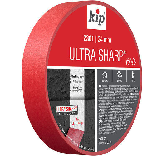 Fita de mascaramento - 2301 Ultra Sharp® - KIP - de borracha / em papel