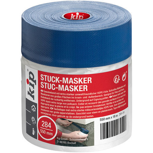Fita de mascaramento para ambiente interno - 284 Stuc-Masker - KIP