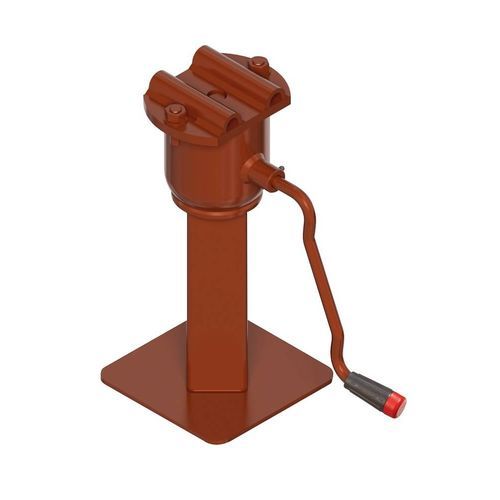 Pé de apoio de cremalheira - DN712SA - Simol Spa - mecânico / 4 toneladas / para elevação de máquinas