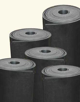 Folha de borracha de borracha natural - Oliver Rubber Industries LLP - resistente à abrasão / resistente a óleo / em rolo