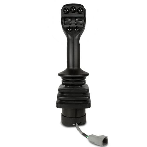 Joystick multieixos - MERRITT EVOLVE - J.R. Merritt Controls - de efeito Hall / com botões / com interruptor basculante