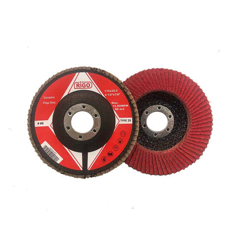 Disco lamelar para aço inoxidável - 10FC series - DanYang Rigo Abrasives Co., Ltd. - de acabamento / em cerâmica / de polimento