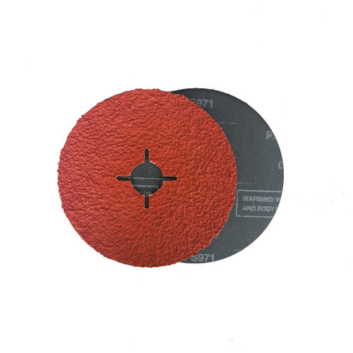 Disco abrasivo de fibra - DanYang Rigo Abrasives Co., Ltd. - para polimento / para retificação / para rebarbagem