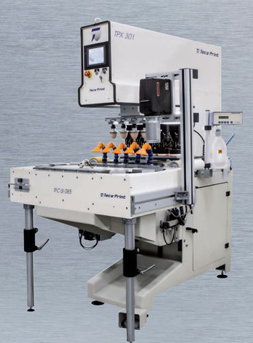 Máquina tampográfica de tinteiro fechado - TPX 301 - Teca-print - monocromática / de 2 cores / de 4 cores