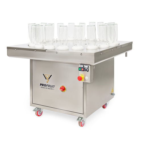 Enxaguadora para garrafas - ProFruit Machinery - semiautomática