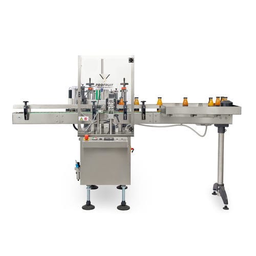 Rotuladora automática - ProFruit Machinery - para garrafas / para a indústria alimentícia / de etiquetas / rótulos adesivos