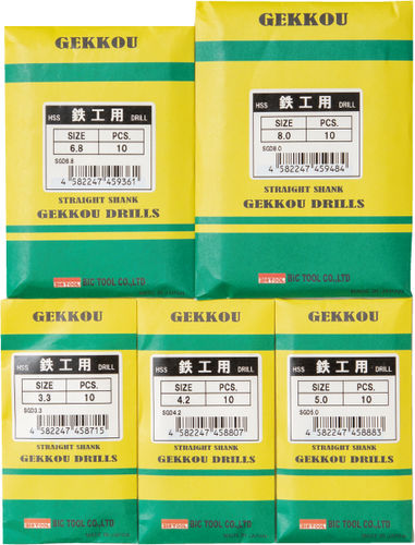 Broca inteiriça - SGD series - BICTOOL JAPAN CO.,LTD - multiusos / HSS / de alto desempenho