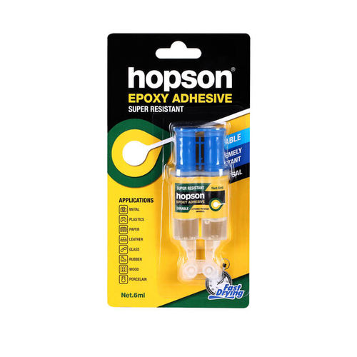 Cola epóxi - HEP-001 - Ningbo Hopson Chemical Industry Co., Ltd - para metais / monocomponente / de viscosidade