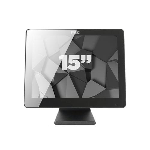 Monitor 15" - AM-1015 - FEC Italia srl - LCD / com tela sensível ao toque multitouch / com tela sensível ao toque capacitiva