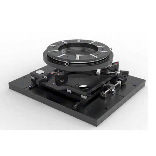 Mesa de coordenadas hexápode - HEX-S6.50.200 - NATSU PRECISION TRADE LIMITED - XYZ / com base giratória / motorizada