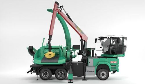 Triturador de galhos móvel - HEM 583 R-Cobra - JENZ GmbH Maschinen- und Fahrzeugbau