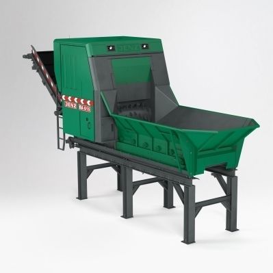 Triturador de resíduos orgânicos fixo - BA 615 E - JENZ GmbH Maschinen- und Fahrzeugbau