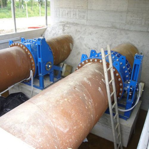 Válvula para turbina - DI NICOLA INFINAM - borboleta / com acionamento pneumático / de controle
