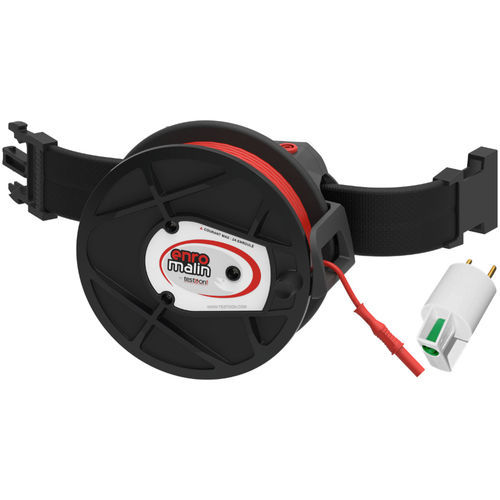 Enrolador de cabo elétrico - ENROMALIN-C30G v2 - Testoon - manual / com cinto