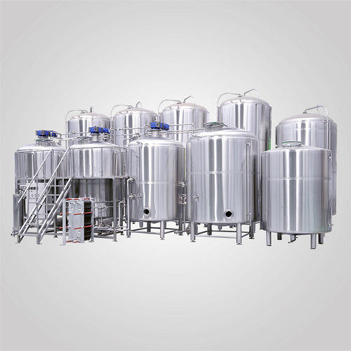 Sistema de brassagem em aço inoxidável - Shandong Tiantai Beer Equipment Co.,Ltd - com aquecimento a vapor / com fogo direto