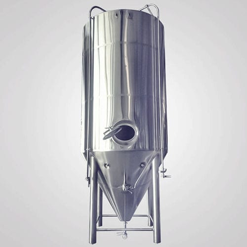 Fermentador de cerveja - Shandong Tiantai Beer Equipment Co.,Ltd - com fundo cônico
