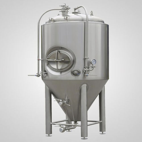 Tanque para cerveja - Shandong Tiantai Beer Equipment Co.,Ltd - em aço inoxidável / cilíndrico / com fundo cônico