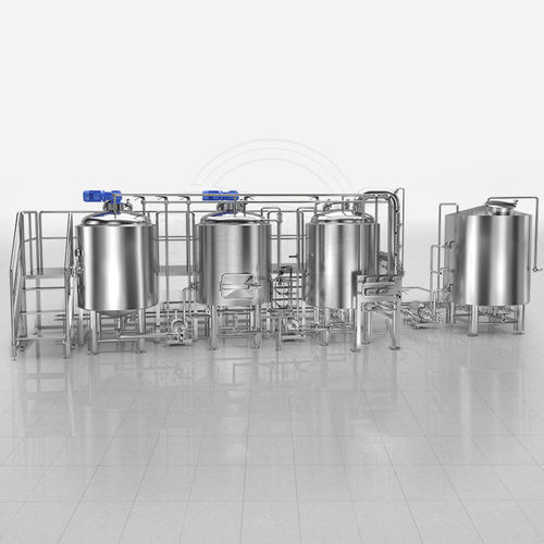 Sistema de brassagem para aplicações industriais - Shandong Tiantai Beer Equipment Co.,Ltd - em aço inoxidável