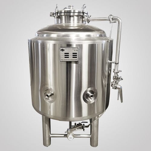 Tanque para cerveja - Shandong Tiantai Beer Equipment Co.,Ltd - em aço inoxidável / cilíndrico / de armazenamento