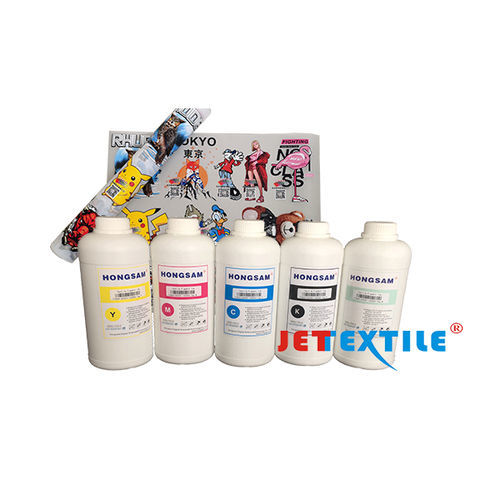 Tinta de impressão para têxteis - ZHENGZHOU HONGSAM DIGITAL SCIENCE & TECHNOLOGY CO., LTD - para lâmpada fluorescente / de proteção / para impressora de grande formato