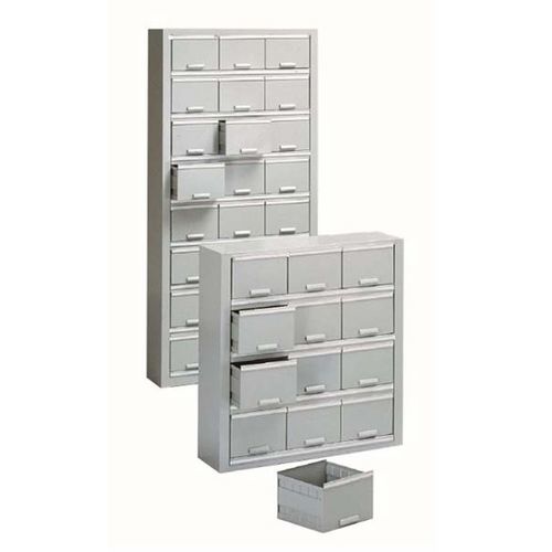 Armário de acondicionamento - 120 series - Arredindustria e Lory Srl - de piso / com várias gavetas / metálico