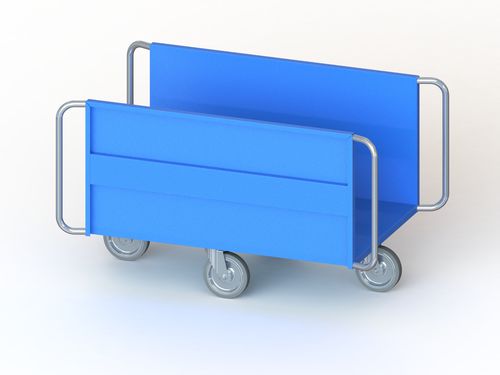 Carrinho para oficina - 307/C - Arredindustria e Lory Srl - em aço / com plataforma