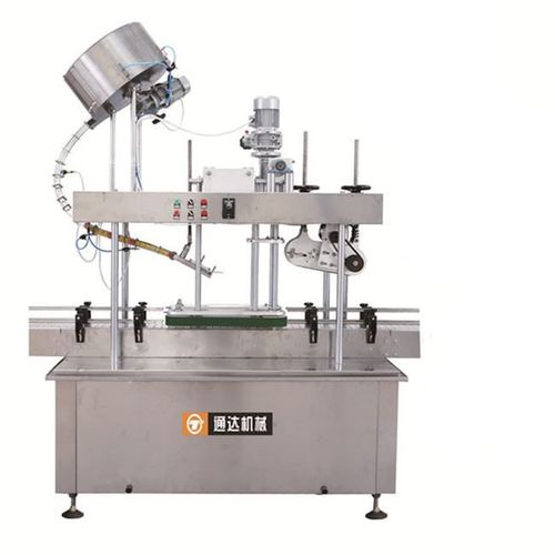 Tampadora semiautomática - HGY series - TONGDA PACKAGING MACHINERY CO.,  LTD. - linear / para garrafas / para a indústria alimentícia