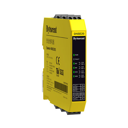 Relé de segurança de freio de emergência - Quanta-DNSE20S - Bytorent Technology Co., Ltd. - SIL / IEC / para trilho DIN