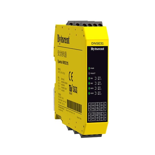 Relé de segurança de freio de emergência - Quanta-DNSE31S - Bytorent Technology Co., Ltd. - 3 NA / 1 NF / SIL
