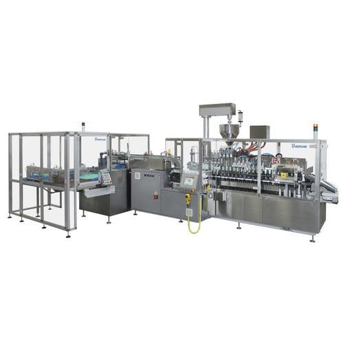 Máquina de encher e fechar para a indústria de cosméticos - TF 200/4 - BERGAMI PACKAGING SOLUTIONS SRL - para aplicações estéreis