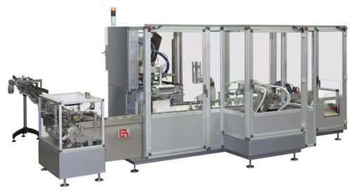 Encartuchadeira/formadora de bandejas horizontal - FA 60 - BERGAMI PACKAGING SOLUTIONS SRL - para a indústria de cosméticos / para a indústria alimentícia / para a indústria farmacêutica
