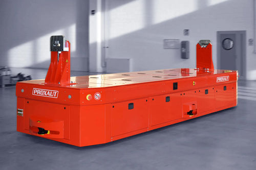 AGV de transporte - LOADER series - Proxaut Srl AGV Technology - para armazém / para a indústria de embalagem / com bateria