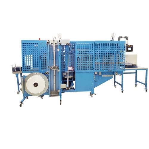 Máquina cintadora automática - US-2000 TRS-L3-P-900 - ATS-Tanner GmbH Banderoliersysteme - com touch screen / móvel / de mesa