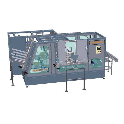 Encaixotadora horizontal - NOMATECH s.r.o. - totalmente automática / para caixas / para sacos